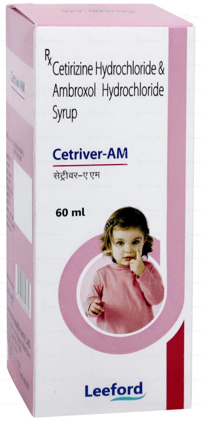 Cetriver AM 5/30mg Syrup 60ml