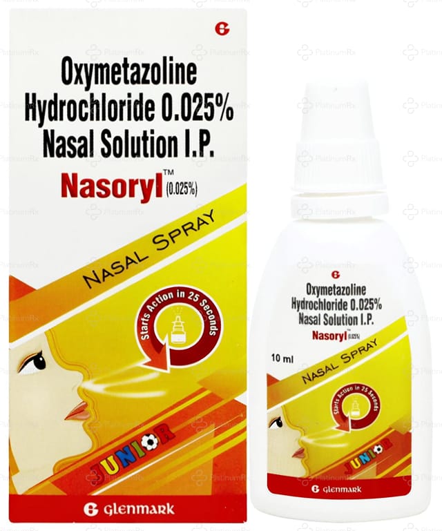 Nasoryl Junior 0.025% Nasal Drop 10ml