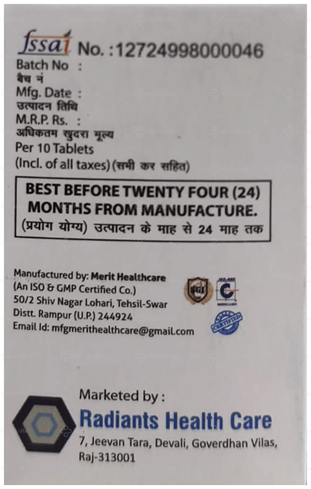 Radifrac Tablet 10s
