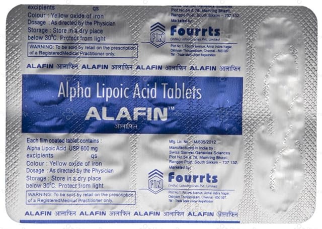 Alafin 600mg Tablet 10s