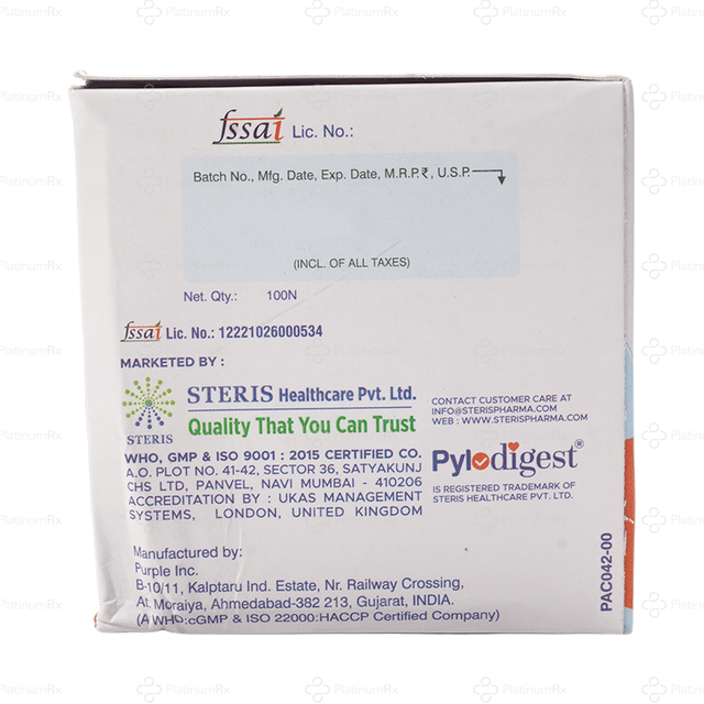 Pylodigest Capsule 10s