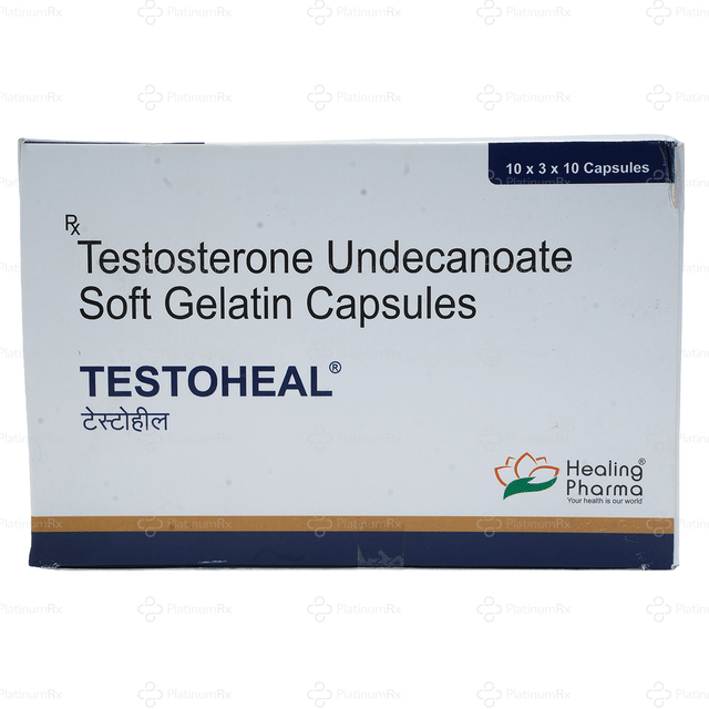 Testoheal 40mg Capsule 10s