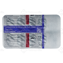 Testoheal 40mg Capsule 10s