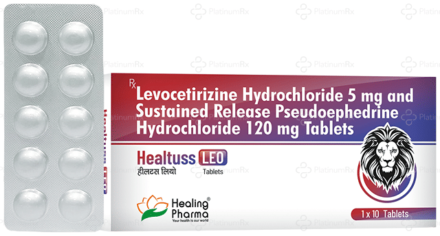 Healtuss Leo 5/120mg Tablet SR 10s