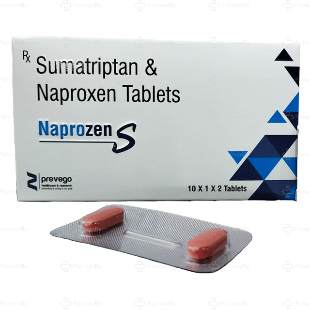 Naprozen S 500/85mg Tablet 2s