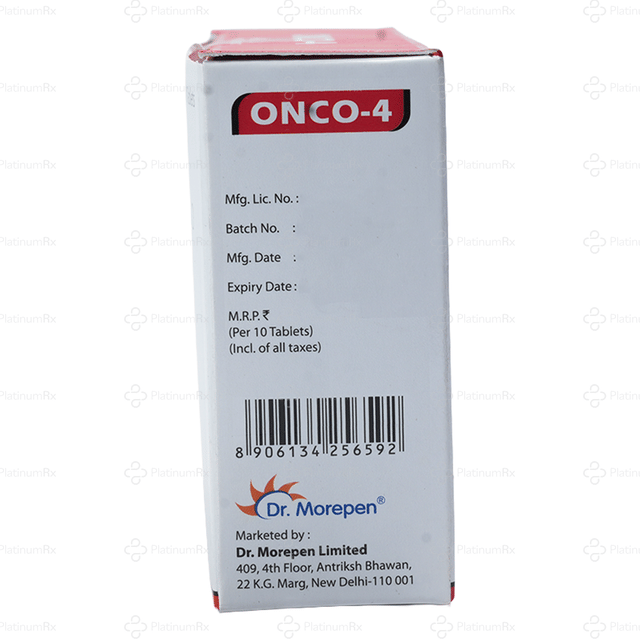 Onco 4mg Tablet 10s