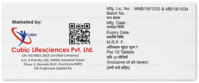 Ebavox 20mg Tablet 10s