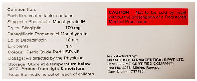Krezsita D 10/100mg Tablet 10s