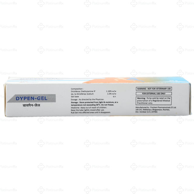Dypen 1.16% Gel 30gm