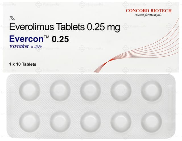 Evercon 0.25mg Tablet 10s