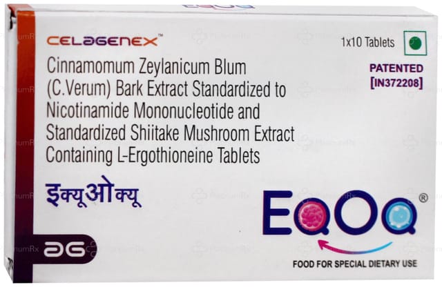 Eqoq 0.5/250mg Tablet 10s