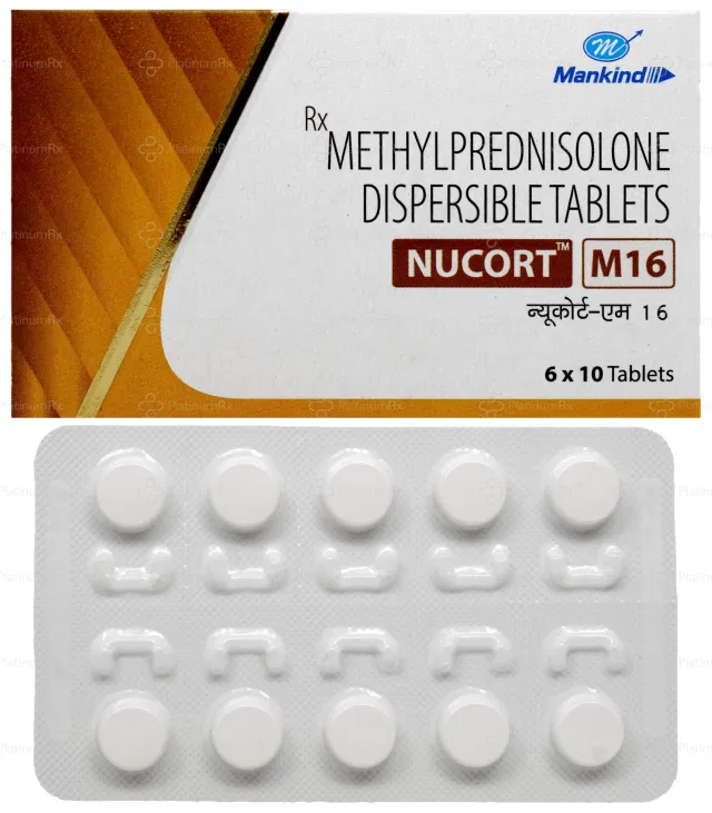 Nucort M 16mg Tablet 10s