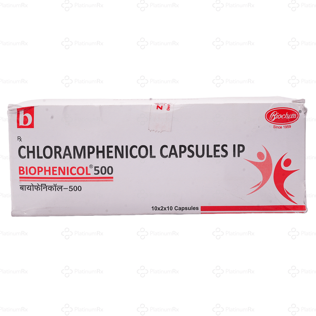 Biophenicol 500mg Capsule 10s