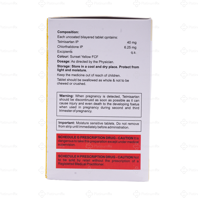 Telmaheal CT 6.25/40mg Tablet 15s