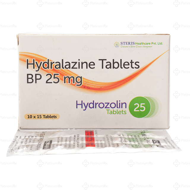 Hydrozolin 25mg Tablet 15s