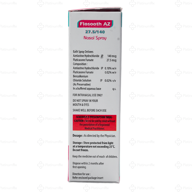 Flosooth AZ 27.5/140mcg 70MDI Nasal Spray 9.8ml