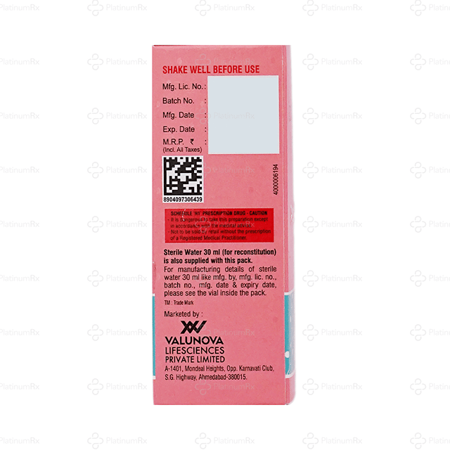 Podvalue 50mg Oral Suspension 30ml
