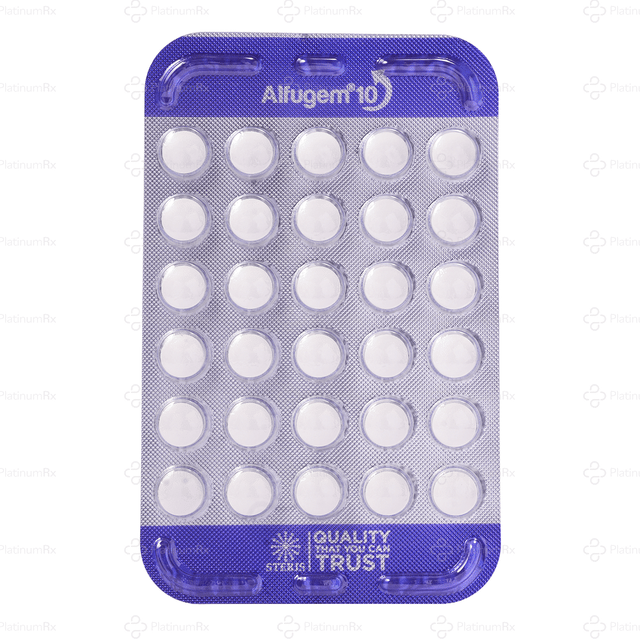 Alfugem 10mg Tablet PR 30s