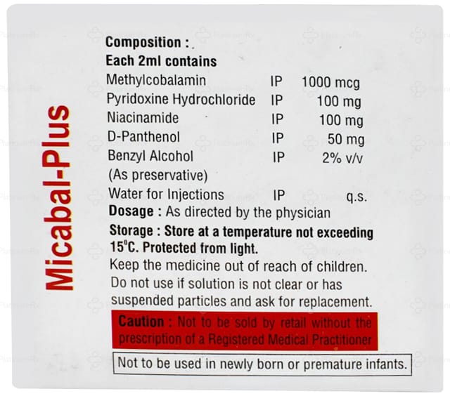Micabal Plus Injection 2ml