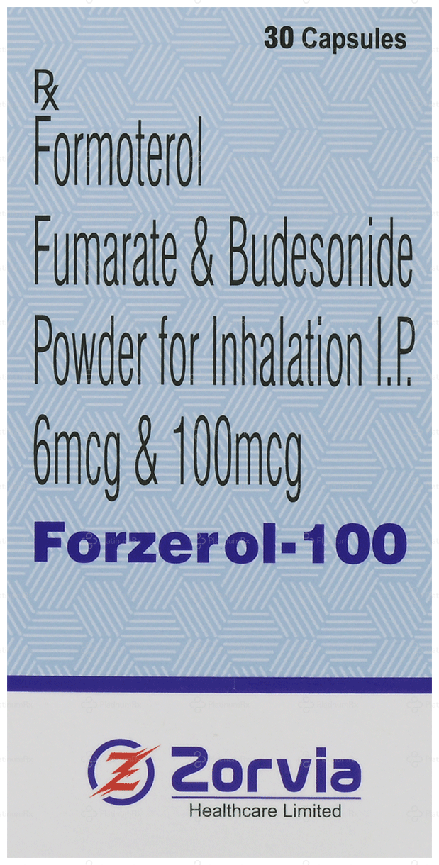 Forzerol 100/6mcg Capsule 30s