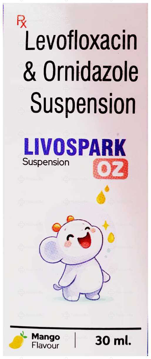 Livospark OZ 125/125mg Mango Oral Suspension 30ml