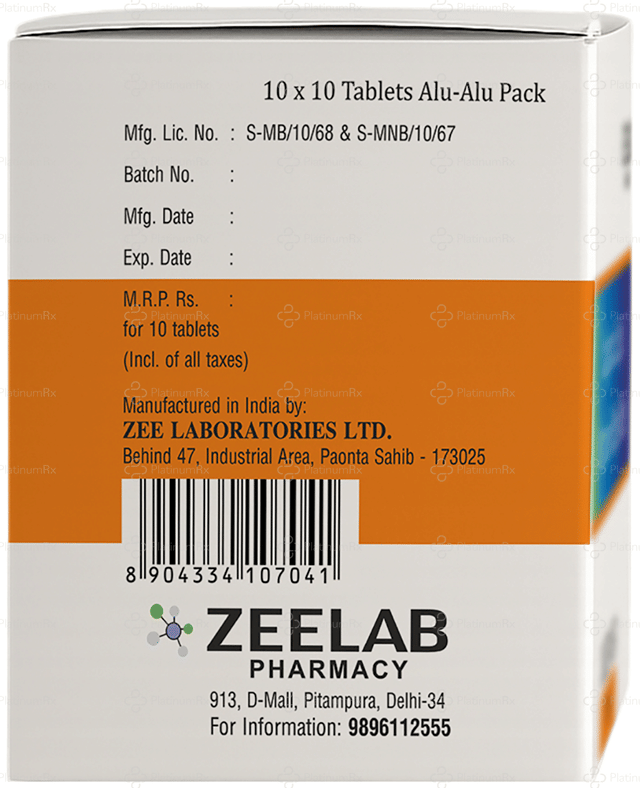 Linazem M 2.5/850mg Tablet 10s
