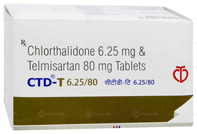 CTD T 6.25/80mg Tablet 15s