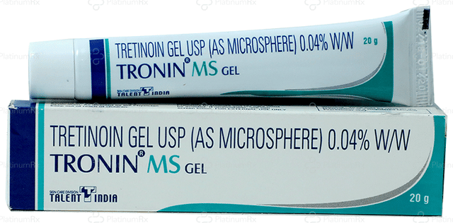 Tronin MS 0.04% Gel 20gm