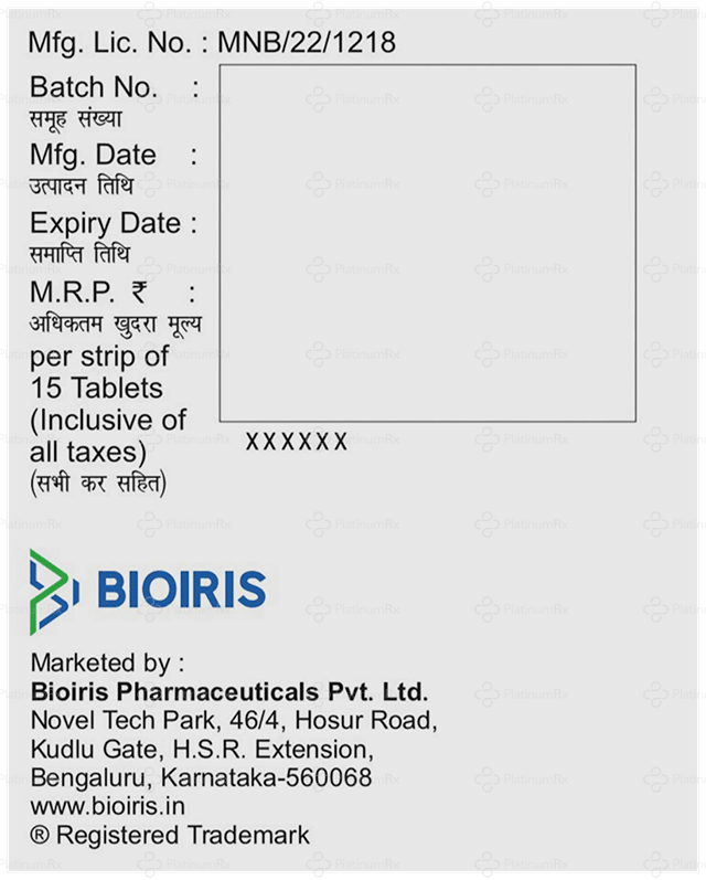 Gliris M 3/500mg Tablet PR 15s