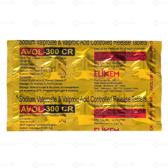 Avol 300mg Tablet CR 10s