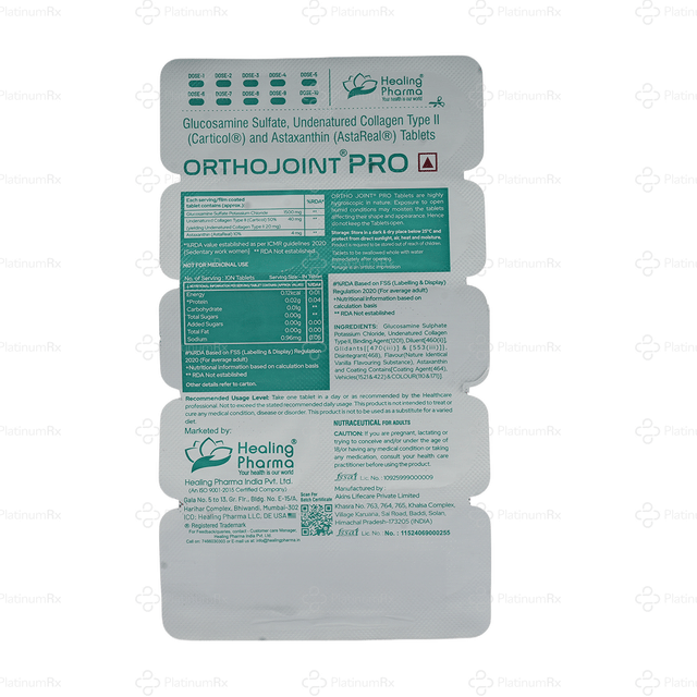Orthojoint Pro Tablet 10s