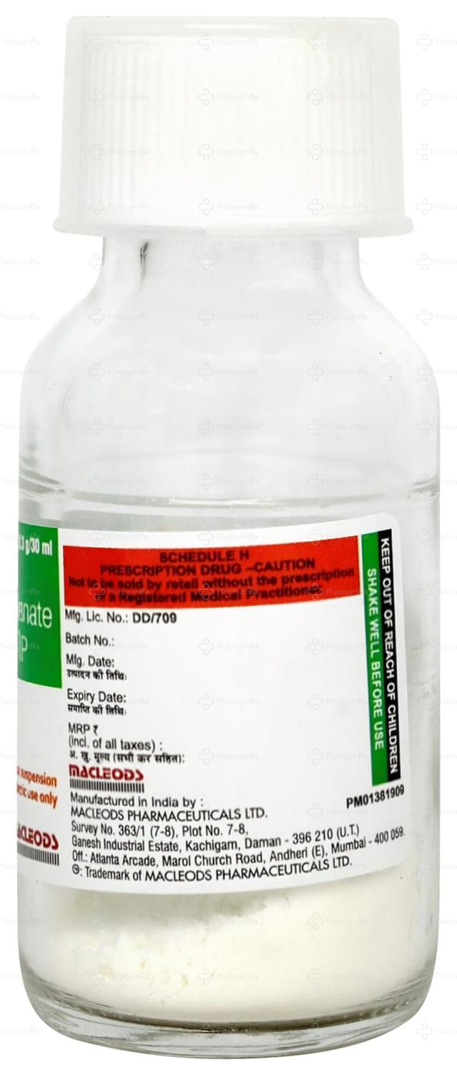 Sensiclav 125/31.25mg Syrup 30ml