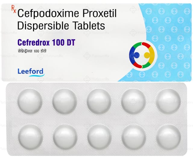 Cefredrox 100mg Tablet DT 10s