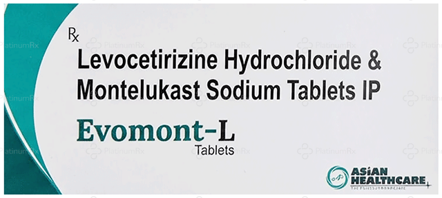 Evomont L 5/10mg Tablet 10s