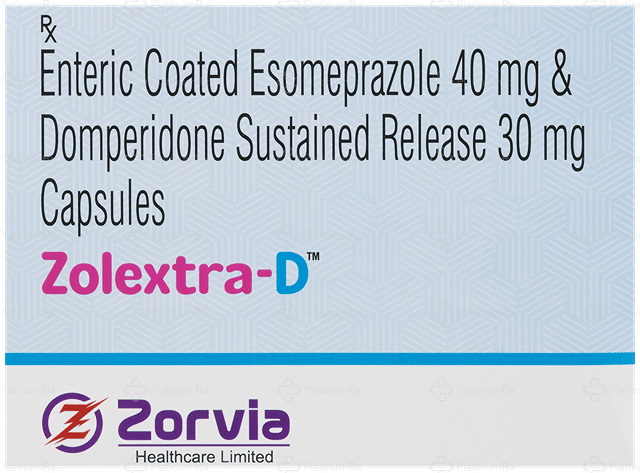 Zolextra D 30/40mg Capsule SR 15s