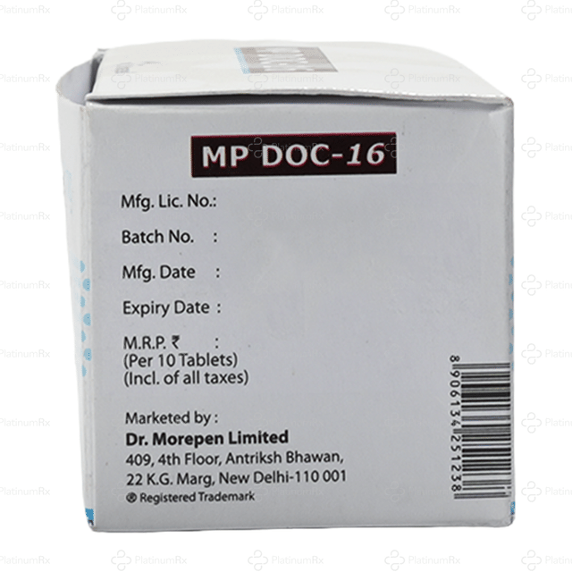 MP Doc 16mg Tablet 10s