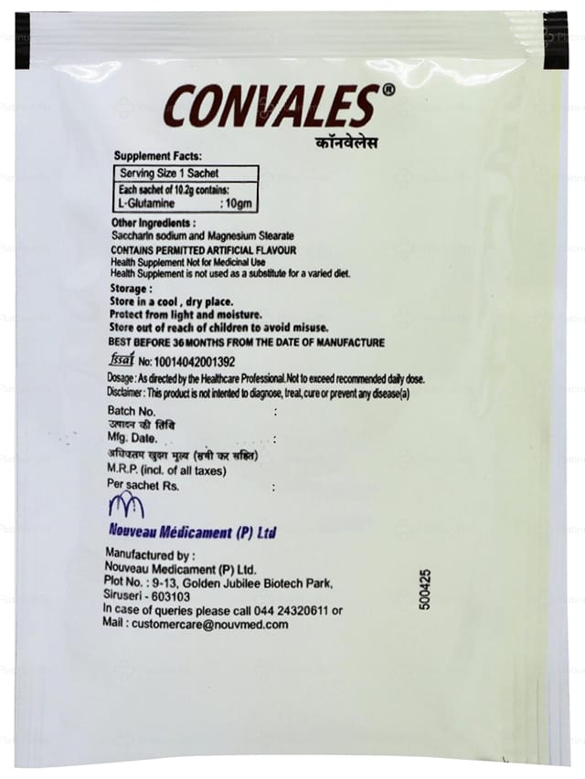 Convales 10000mg Granules 10.2gm