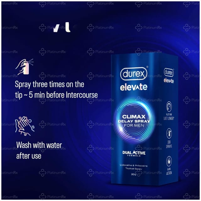 Durex Elevate Climax Spray Men 20gm