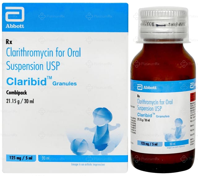 Claribid 125mg Granules 30gm
