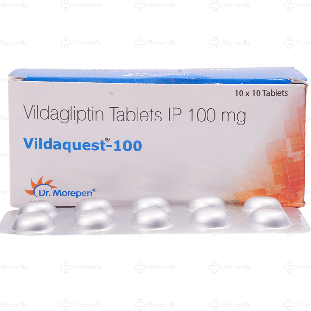 Vildaquest 100mg Tablet 10s