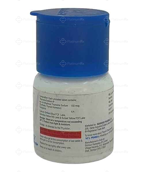 Thyroneed 150mcg Tablet 120s