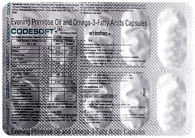 Codesoft Plus Capsule 10s