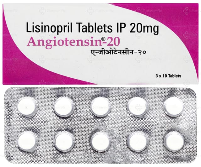 Angiotensin 20mg Tablet 10s