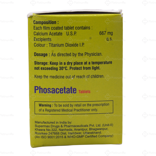 Phosacetate 667mg Tablet 10s