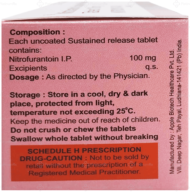 Nitrion 100mg Tablet SR 10s