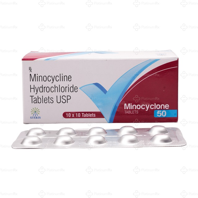 Minocyclone 50mg Tablet 10s
