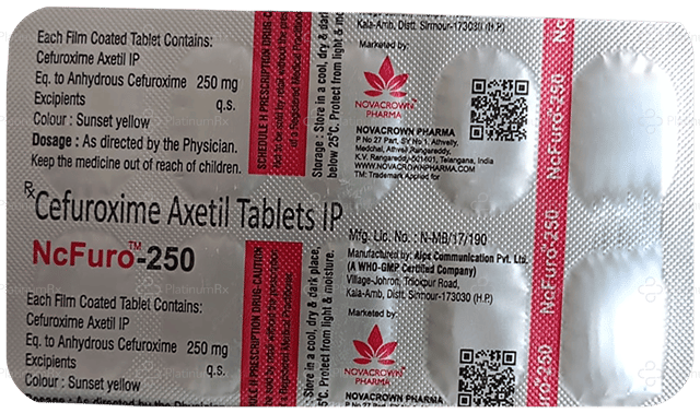 NcFuro 250mg Tablet 10s