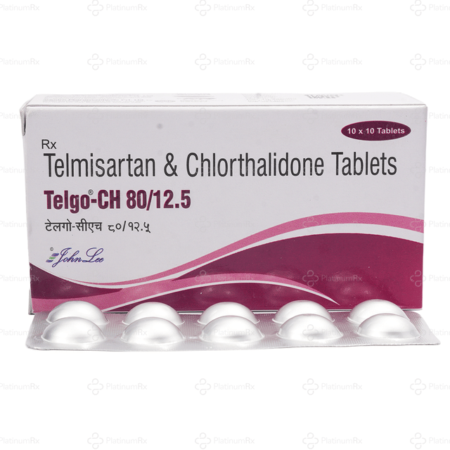 Telgo CH 80/12.5mg Tablet 10s
