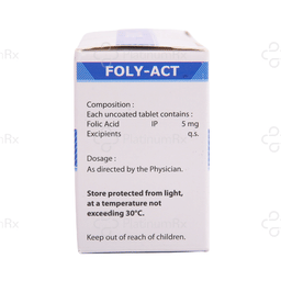 Foly Act 5mg Tablet 10s