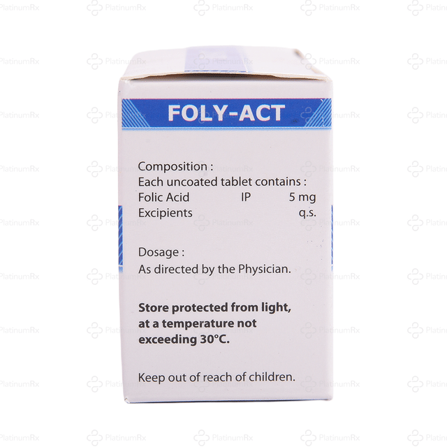 Foly Act 5mg Tablet 10s